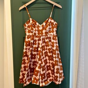 A size 2 brown Hutch petra romper